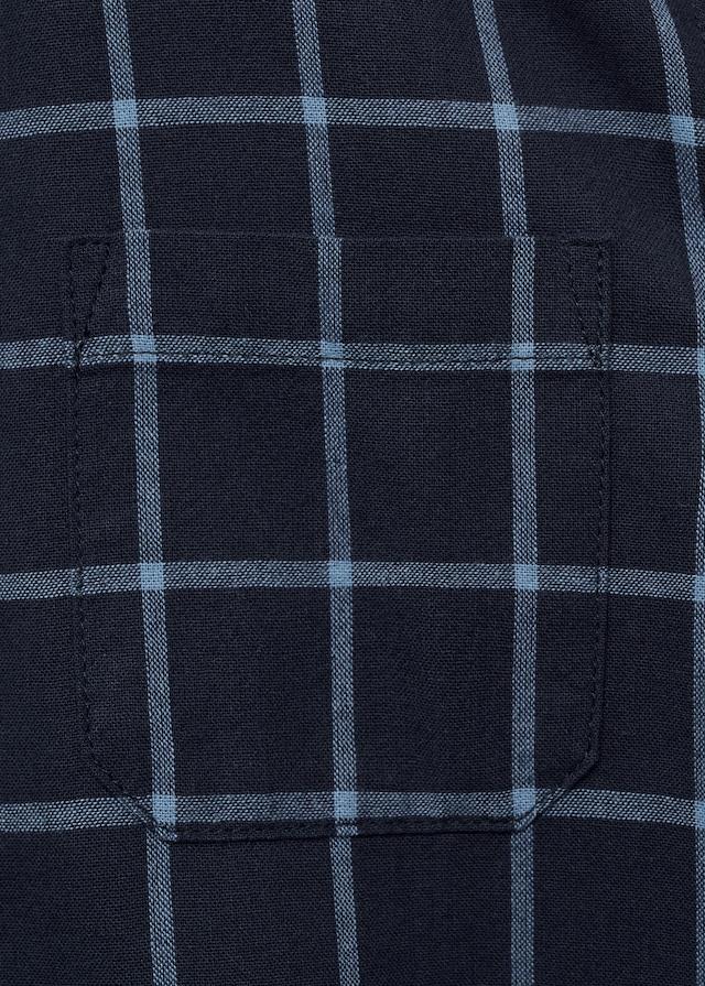 Mango Kariertes Regular Fit-Baumwollhemd