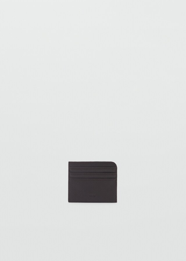 Mango Kartenetui aus Narbenleder