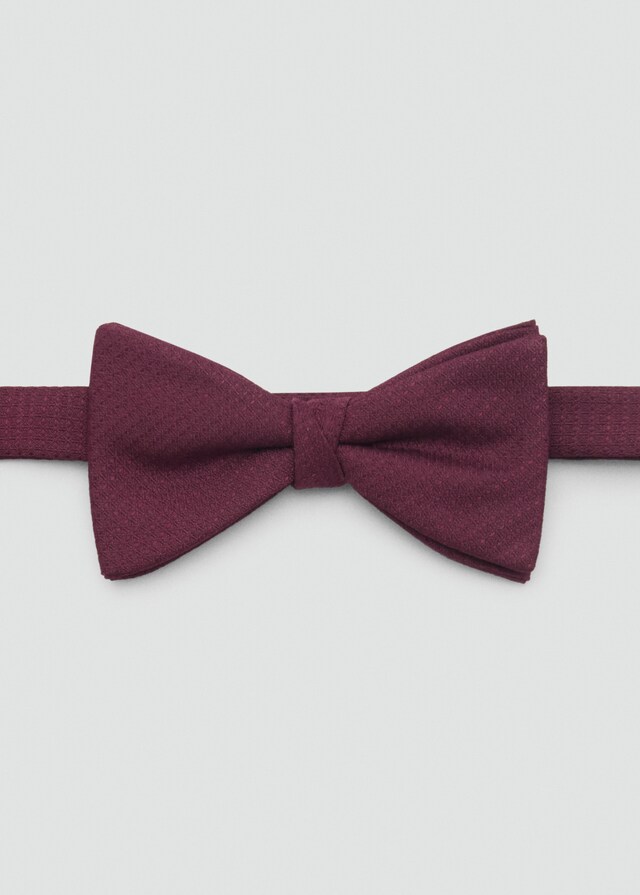 Mango Klassische Fliege mit Mikrostruktur