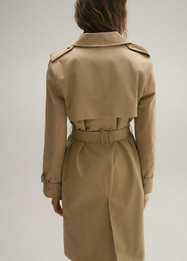 Mango Klassischer Trenchcoat Mit Gürtel