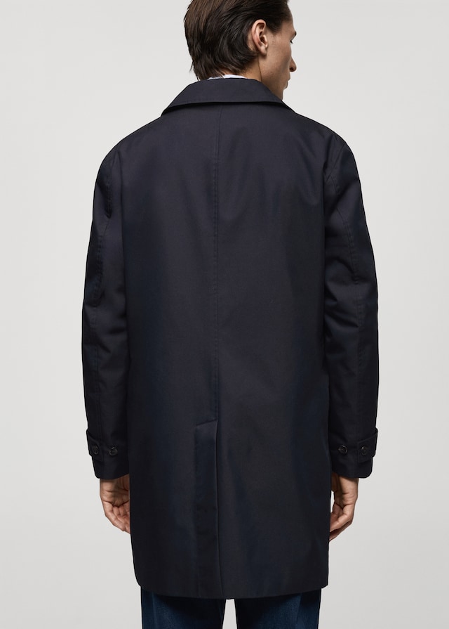 Mango Klassischer Wasserabweisender Trenchcoat