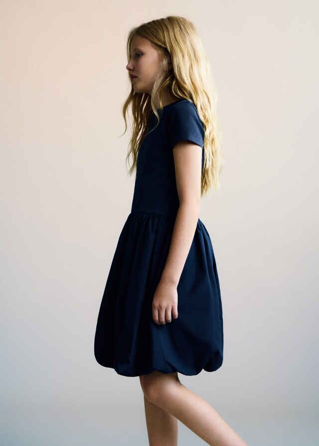 Mango Kleid mit Ballonrockteil