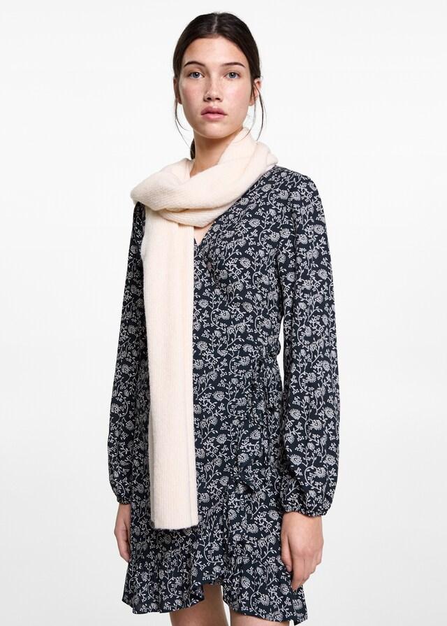 Mango Kleid Mit Blumendruck