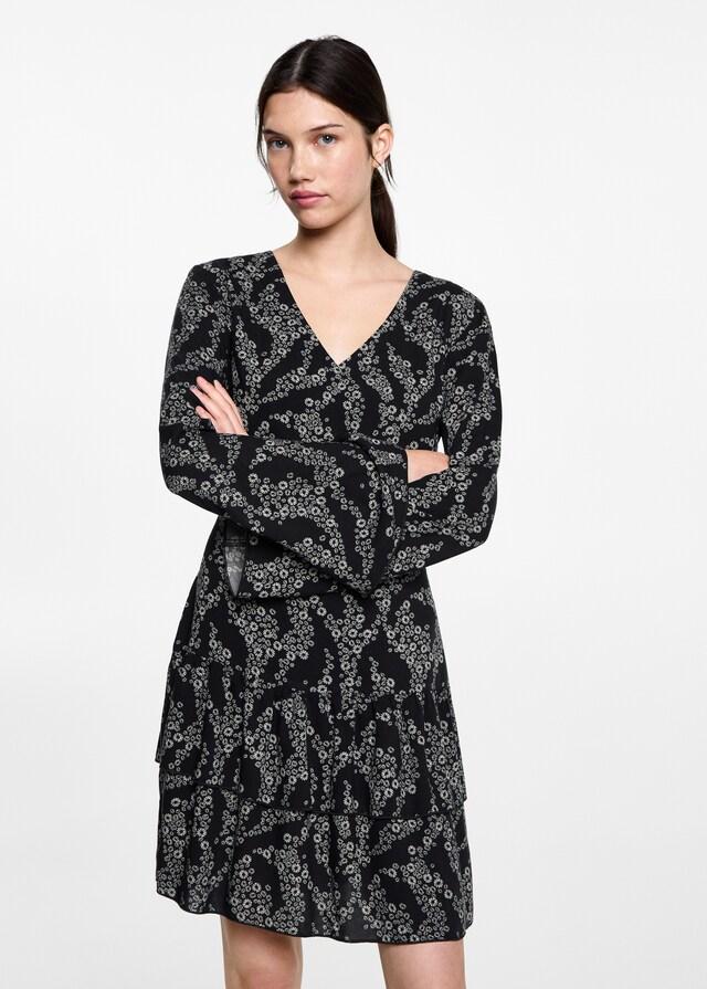 Mango Kleid mit Blumendruck