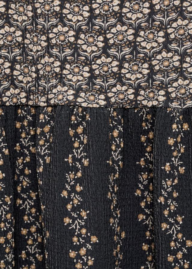 Mango Kleid Mit Blumenmuster