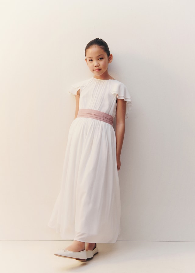 Mango Kleid Mit Crinkle-Textur