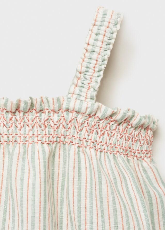 Mango Kleid Und Höschen Aus Baumwolle Mit Leinen