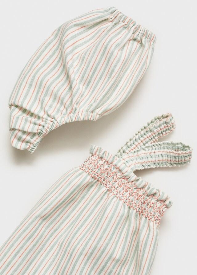 Mango Kleid Und Höschen Aus Baumwolle Mit Leinen