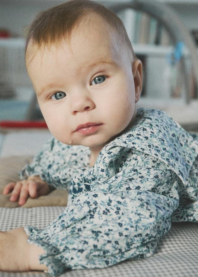 Mango Kleid Und Höschen Aus Baumwolle Mit Rüschen