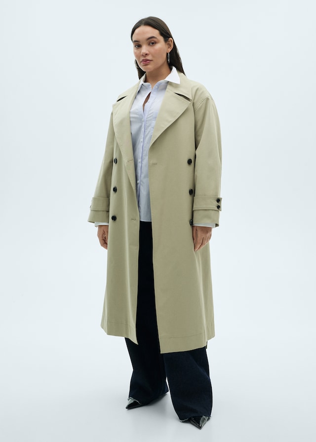 Mango Kombiniertes Hemd Aus Baumwollgemisch