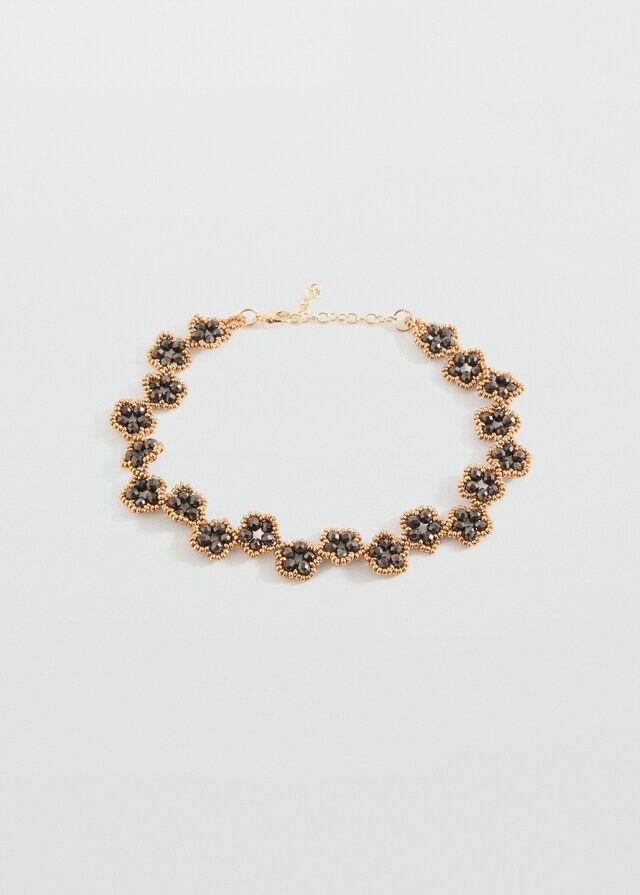 Mango Kristallkette Blume