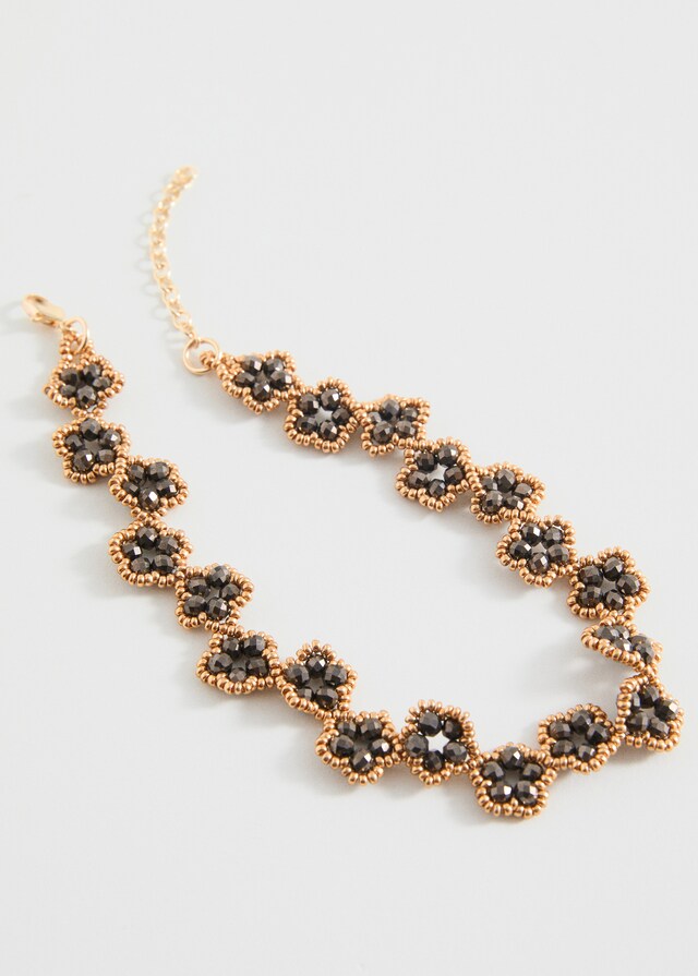 Mango Kristallkette Blume