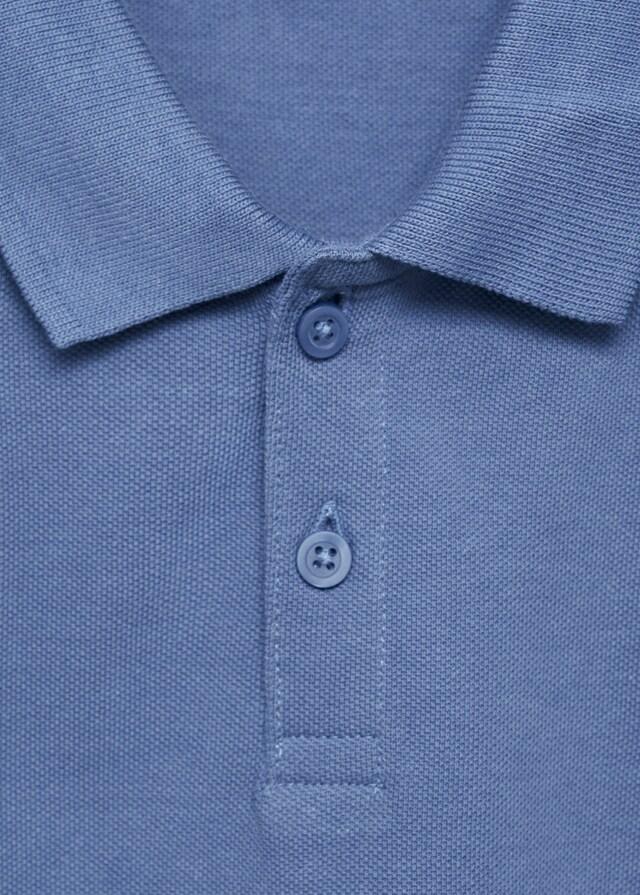 Mango Kurzarm-Poloshirt Aus Baumwolle