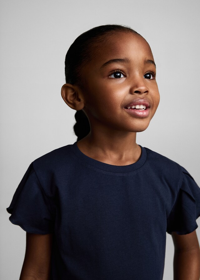 Mango Kurzärmliges Baumwoll-T-Shirt