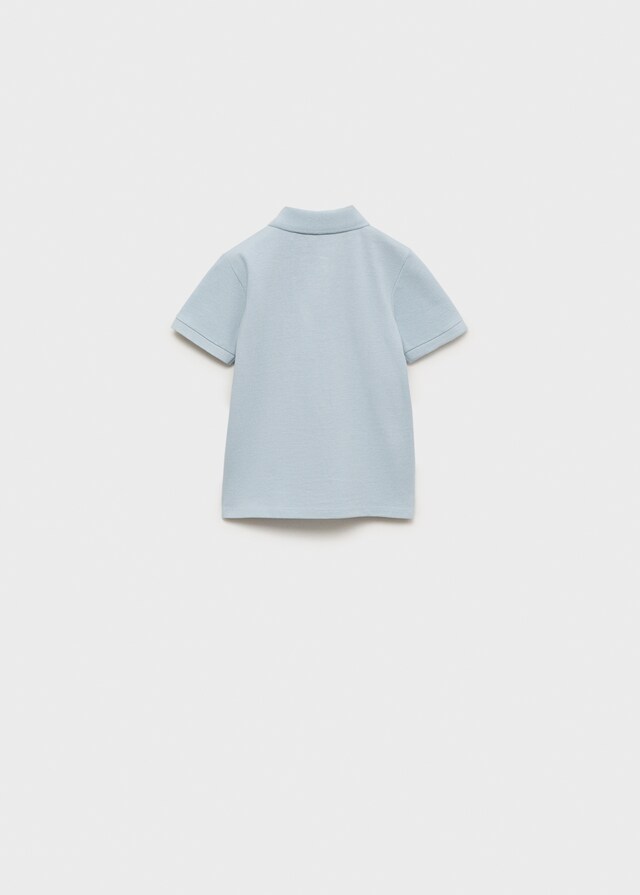 Mango Kurzärmliges Strick-Poloshirt