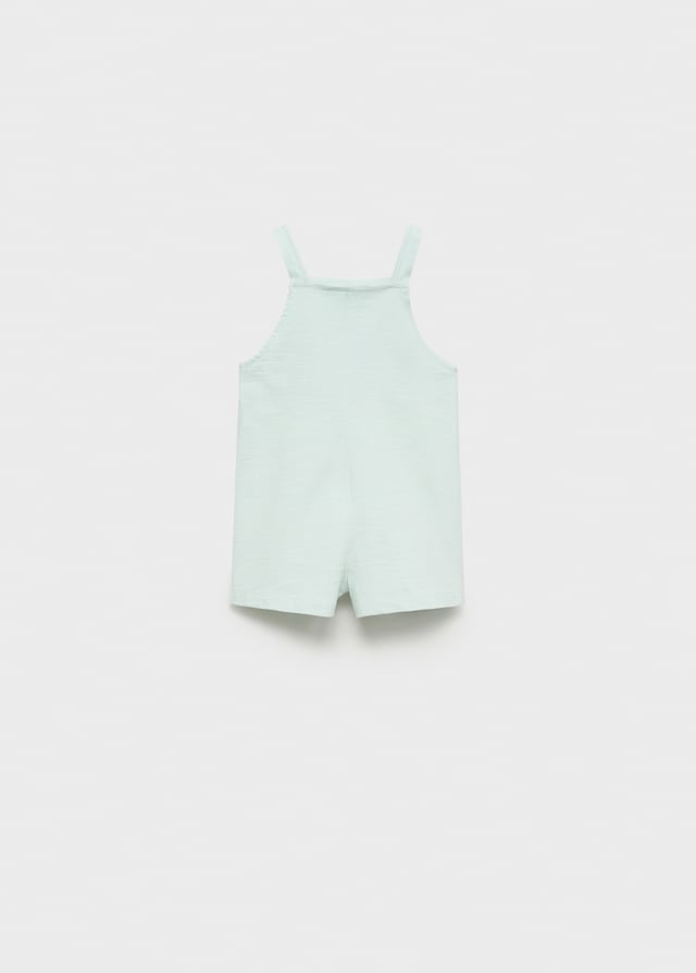 Mango Kurze Latzhose Aus Baumwolle