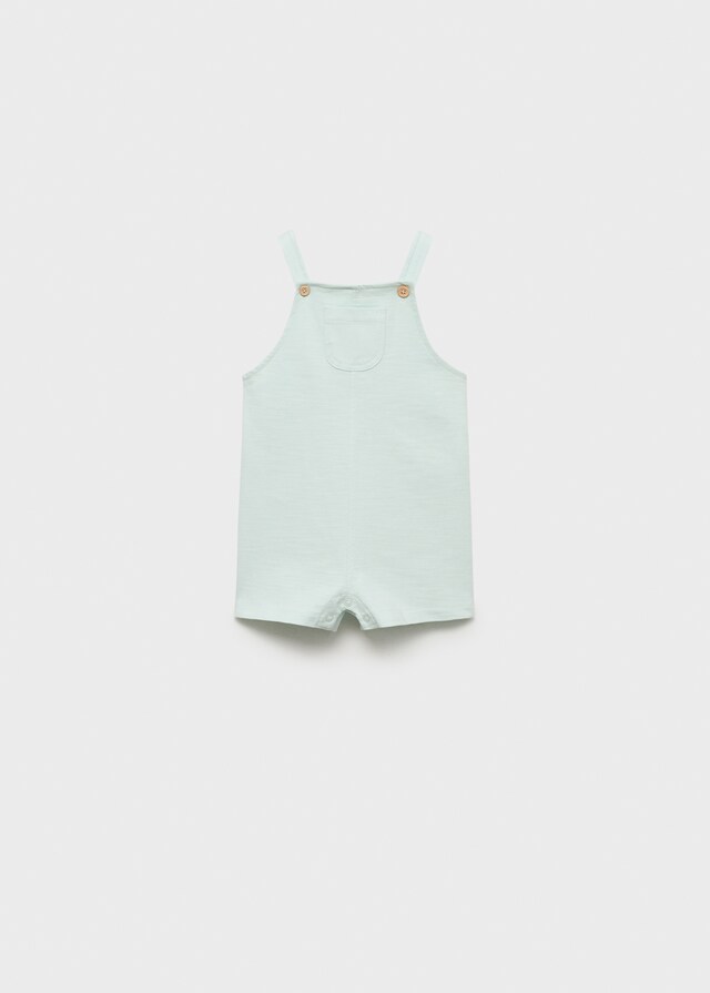 Mango Kurze Latzhose aus Baumwolle