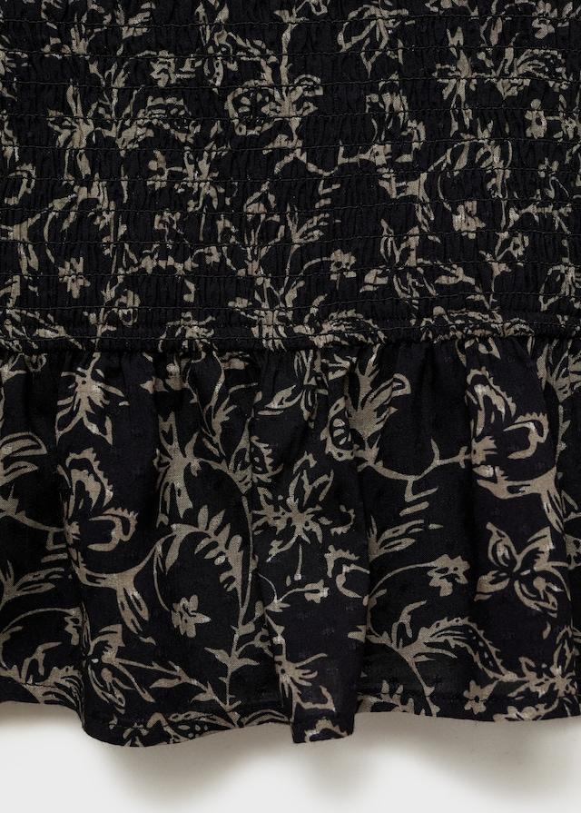 Mango Kurzer A-Linien-Rock