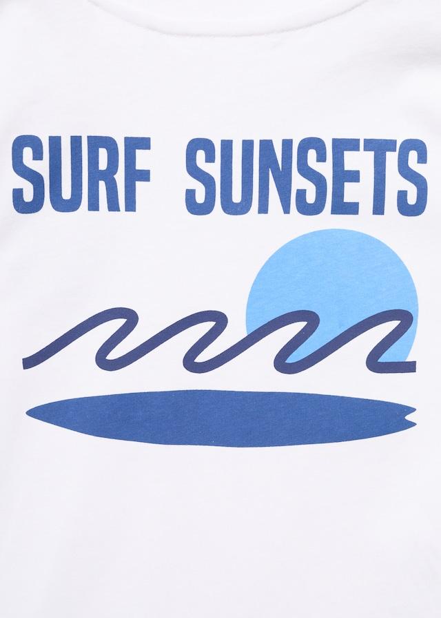 Mango Kurzer Pijama Mit Surf-Motiv