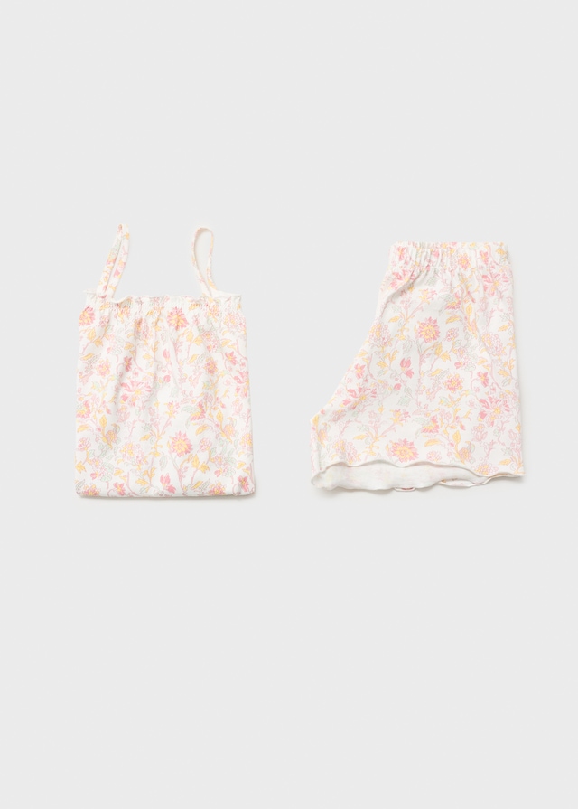 Mango Kurzer Print-Pyjama