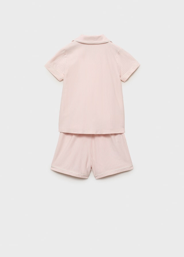 Mango Kurzer Streifen-Pyjama