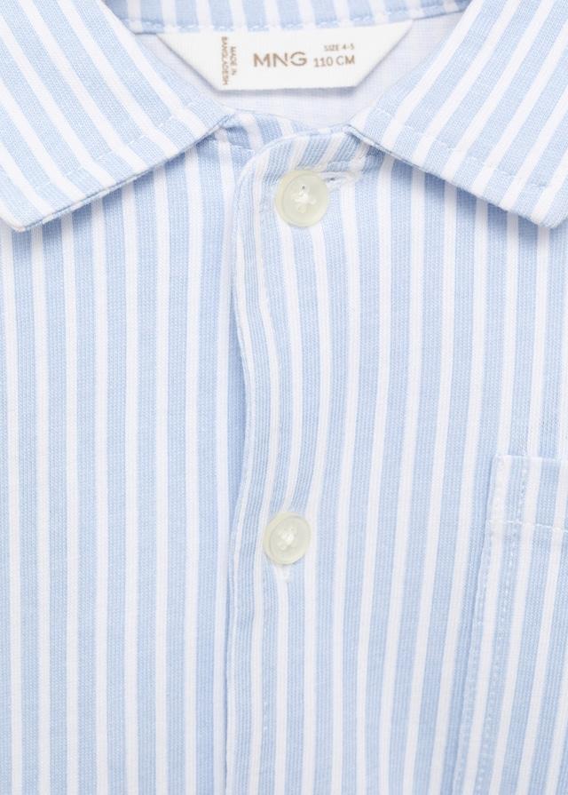 Mango Kurzer Streifen-Pyjama