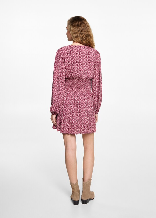 Mango Kurzes Printkleid