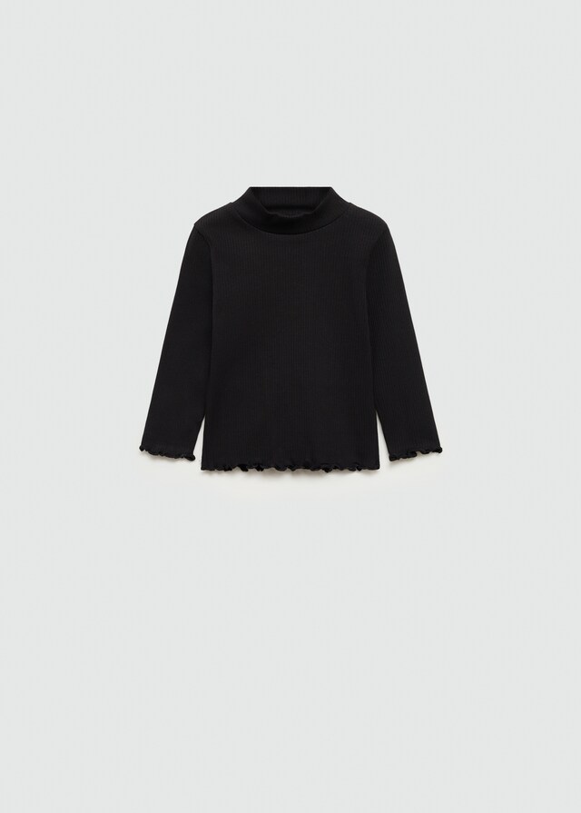 Mango Langärmliges T-Shirt mit Rollkragen