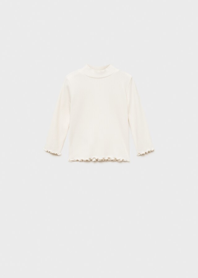 Mango Langärmliges T-Shirt mit Rollkragen