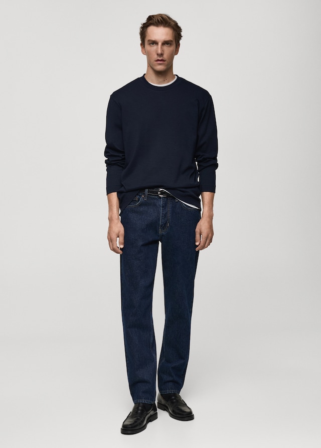 Mango Langarmshirt Regular Fit