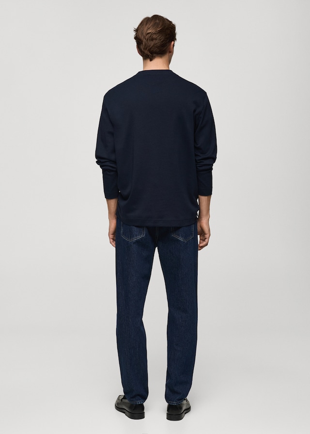 Mango Langarmshirt Regular Fit