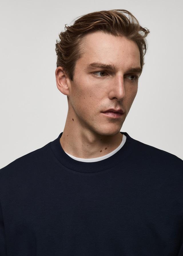 Mango Langarmshirt Regular Fit