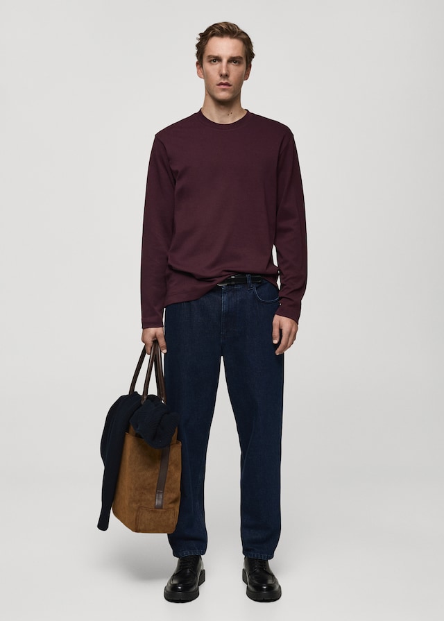 Mango Langarmshirt Regular Fit