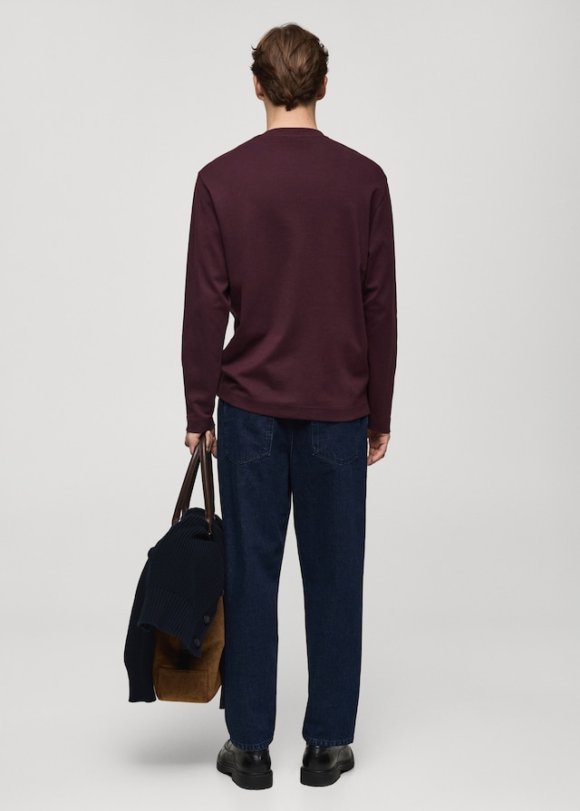 Mango Langarmshirt Regular Fit