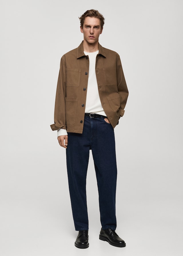 Mango Langarmshirt Regular Fit