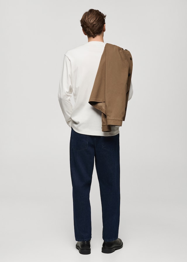 Mango Langarmshirt Regular Fit