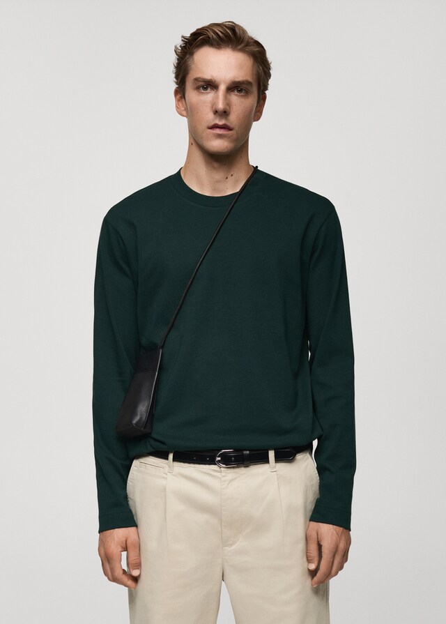 Mango Langarmshirt regular fit