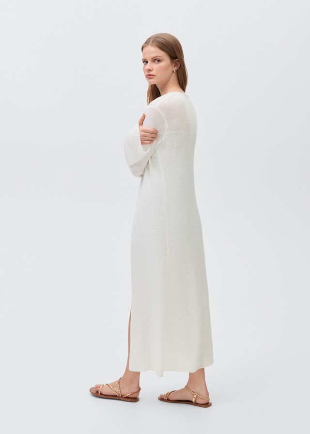 Mango Lange Strickjacke