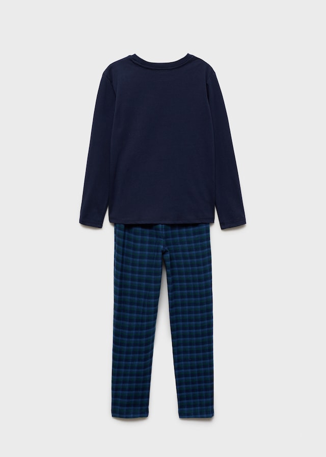 Mango Langer Bedruckter Pyjama