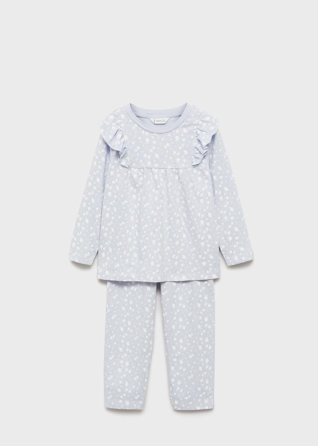 Mango Langer Bedruckter Pyjama