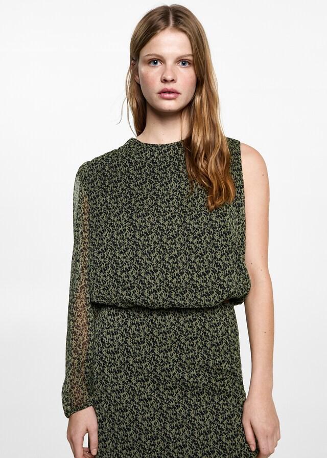 Mango Langer bedruckter Rock