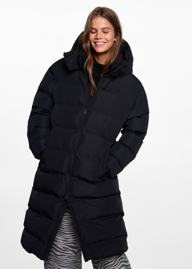 Mango Langer Steppanorak