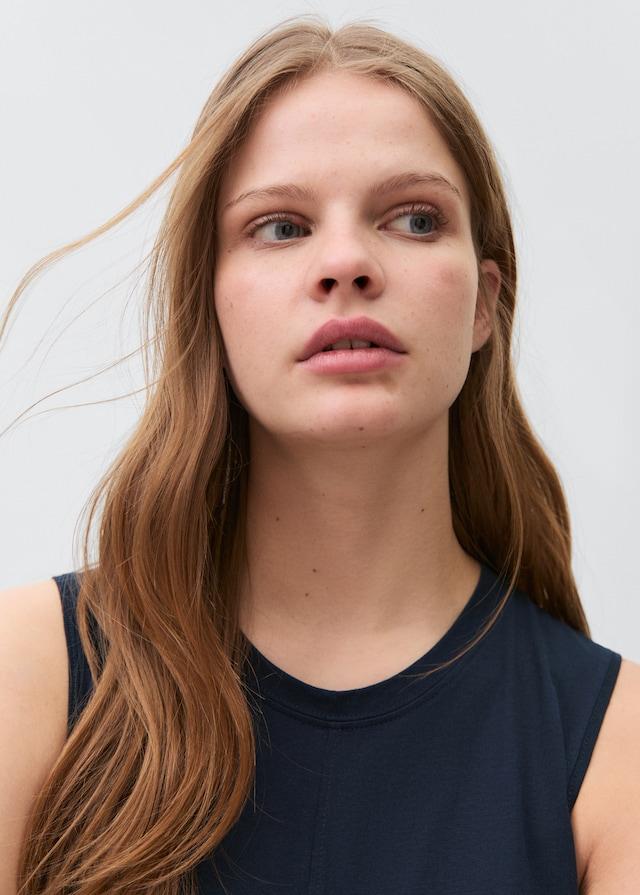 Mango Langes Kleid Ohne Ärmel