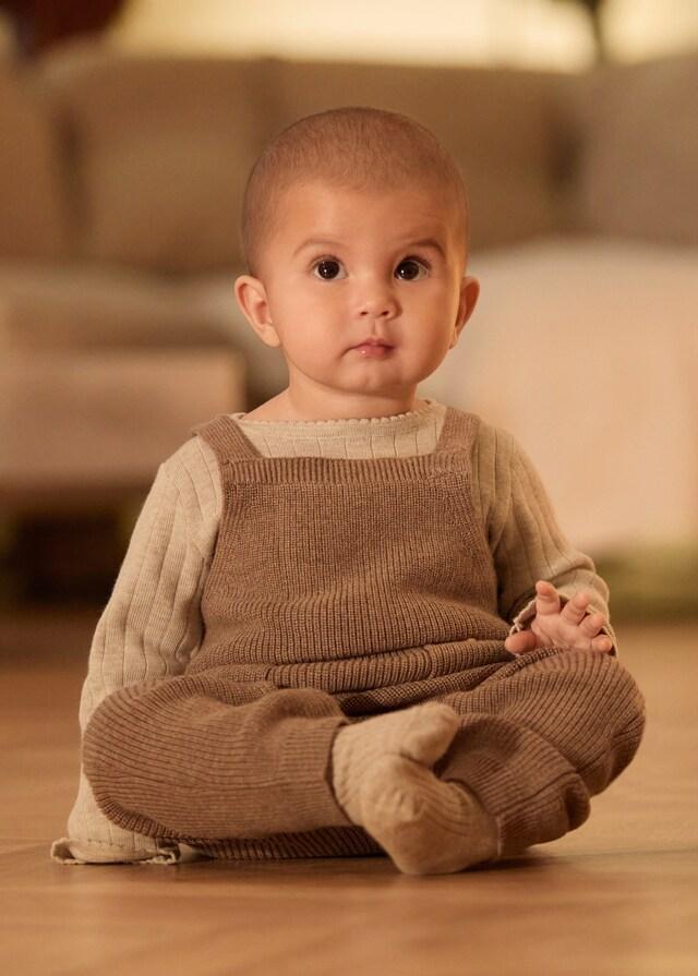 Mango Latzhose aus Bio-Baumwolle