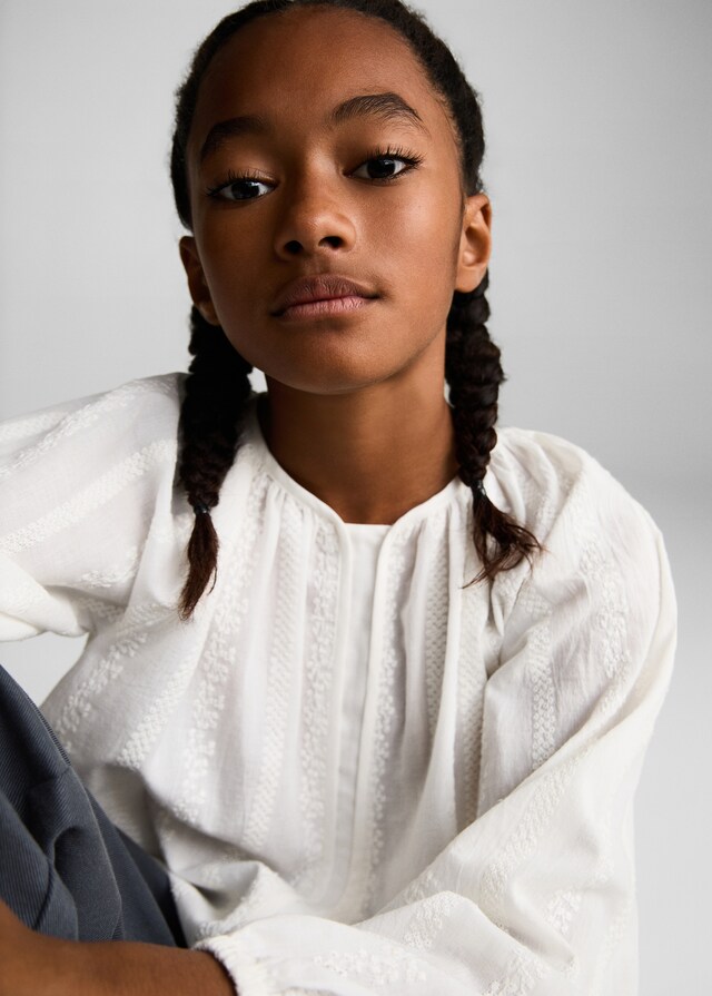 Mango Lederhandschuhe Mit Raffdetail