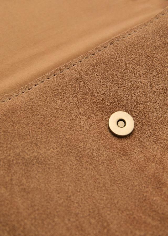 Mango Ledertasche Mit Fransen