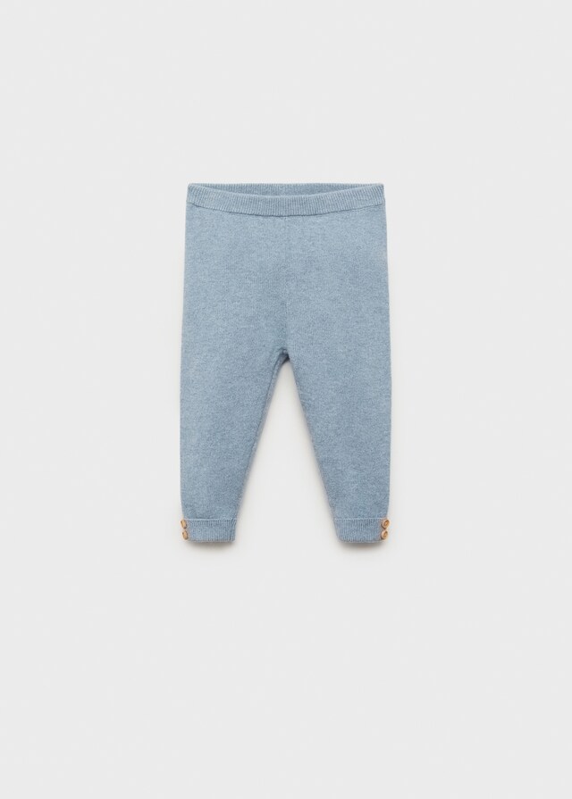 Mango Leggings mit Knöpfen