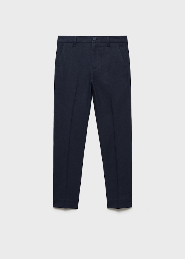 Mango Leinen-Anzughose