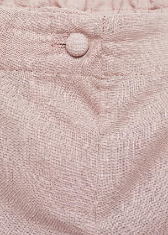 Mango Leinenhose