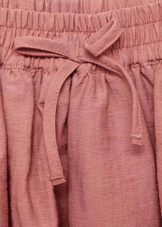 Mango Leinenrock Mit Stretchbund